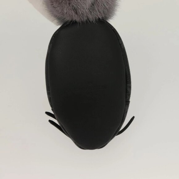 LOUIS VUITTON Monogram Eclipse LV Chinchilla Coin Purse M00962 LV Auth 133207 - Picture 8 of 16